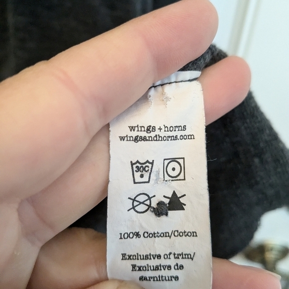 Wings + Horns Classic Cotton Henley - Picture 4 of 5